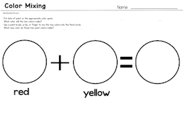 Red Yellow Mix Colors