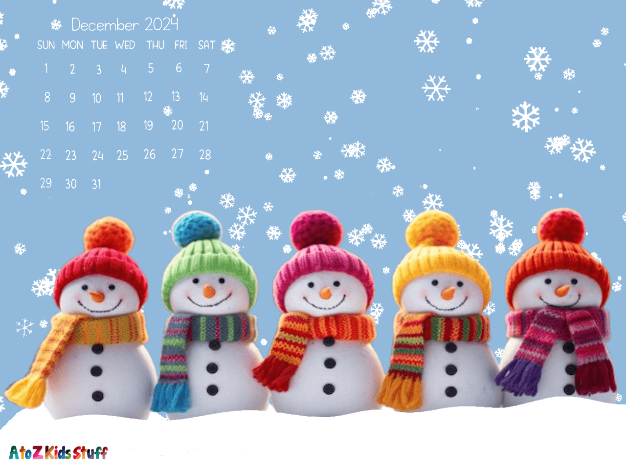 December Desktop Wallpaper