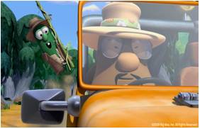 Veggie Tales Minnesota Cuke & The Search For Noah's Umbrella