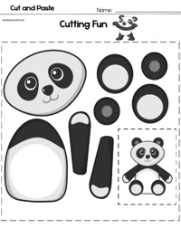 Panda Cut Paste