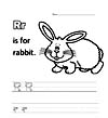 R is for Rabbit