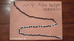 Fine Motor - Ant Farm