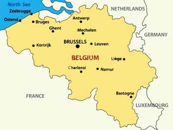 Belgium Map