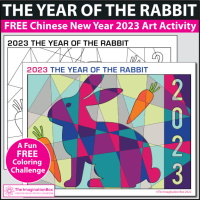 Hidden Rabbit Art Activity