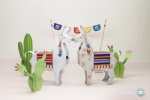 Llama and Cacti papertoy