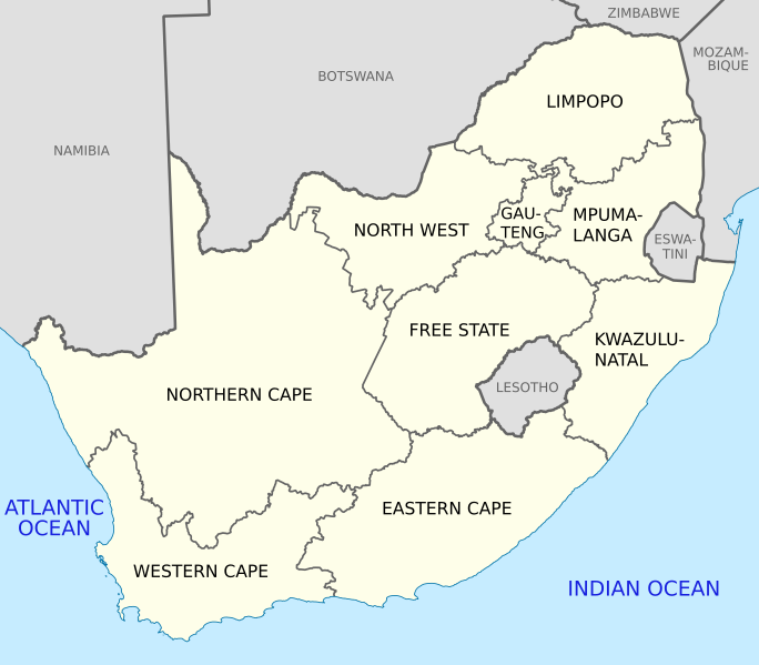 South Africa Map