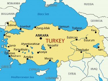 Turkey Map