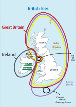 British Isles Map