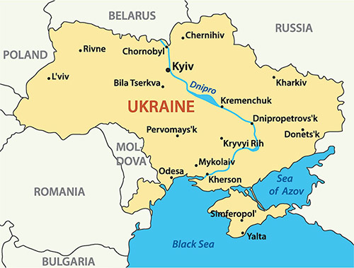 Ukraine Map