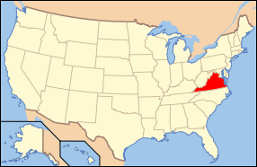 Virginia Map USA