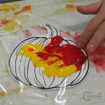 No Mess Pumpkin Art