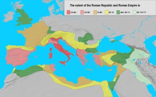 Roman Empire Map